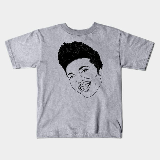 Little Richard Kids T-Shirt by TheCosmicTradingPost
